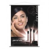 BANNER 1,20m x 80cm com Bastão e Corda - R$60,00